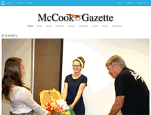 Tablet Screenshot of mccookgazette.com